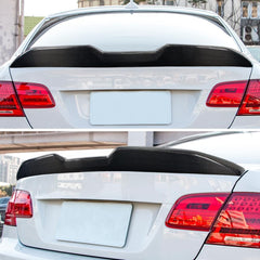 AeroBon Real Carbon Fiber Trunk Spoiler Compatible with 2006-2013 BMW 3 Series E92 Coupe and E92 M3 Coupe Spoiler (MP Style 2024)