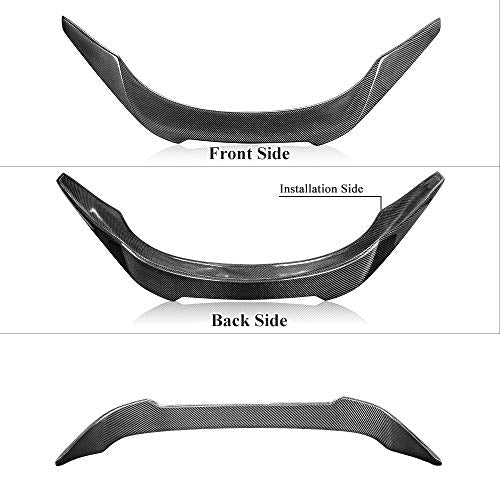 AeroBon Dry Carbon Fiber Trunk Spoiler Compatible with 2019+ Toyota Supra A90 Coupe