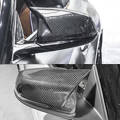 AeroBon Real Carbon Fiber Side Mirror Covers Compatible with 2019-2023 Toyota GR Supra A90 A91 Coupe