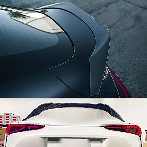 AeroBon Dry Carbon Fiber Trunk Spoiler Compatible with 2019+ Toyota Supra A90 Coupe